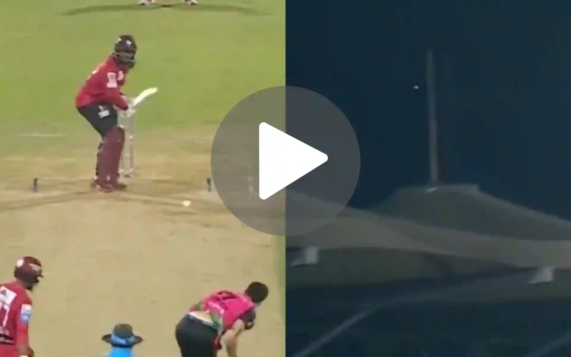 [Watch] Out Of The Park! Kyle Mayers Hits Monstrous Six As Ball Gets Lost In BPL